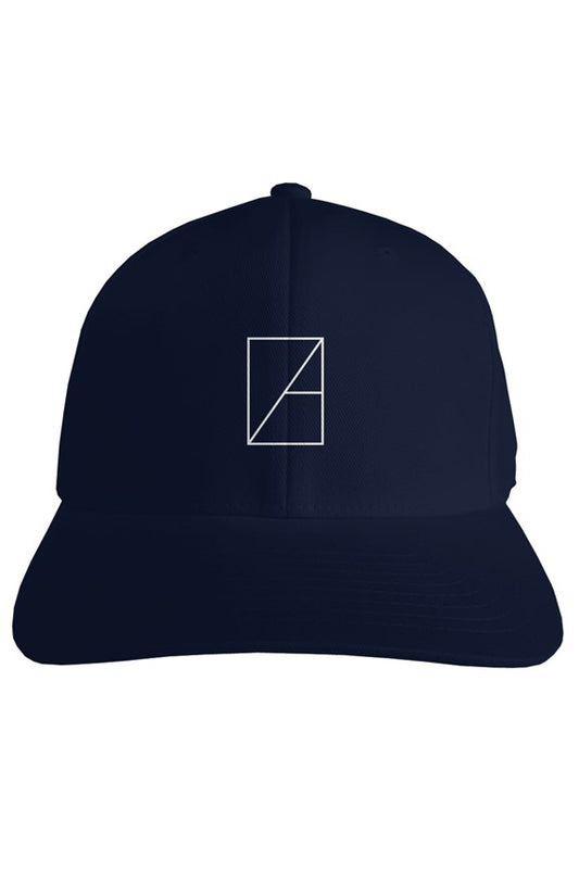 'ZA' FITTED BASEBALL CAP- NAVY